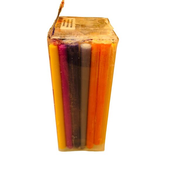 Rite Lite Chanukah Candles 45 Pack Multi-Color Unscented Long-Lasting Burn Clean - Picture 2 of 5